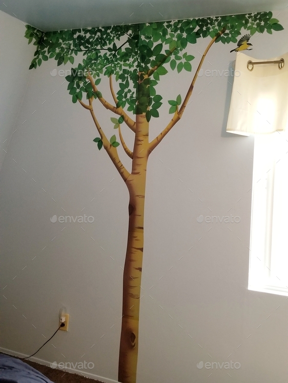 Tree! Life Size Tree Mural! Stock Photo by AZBLT PhotoDune