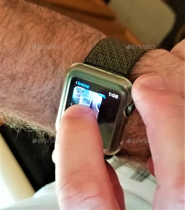 Smart Watch! Apple Smart Watch! Modern Technology! - Stock Photo - Images