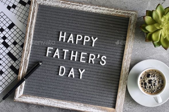 Happy Father’s Day background sign Stock Photo by nodar77 | PhotoDune