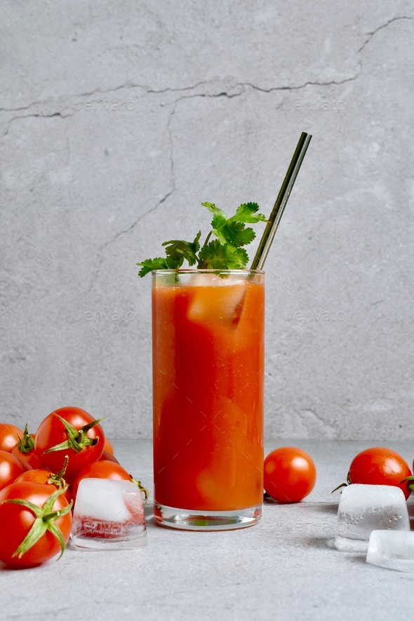 Tomato juice Bloody Mary Stock Photo by nodar77 PhotoDune