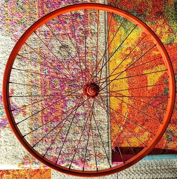 Wheel inn Artistically Painted Background Circle of life Wheel Art Fine Art Spokes spencerpa440