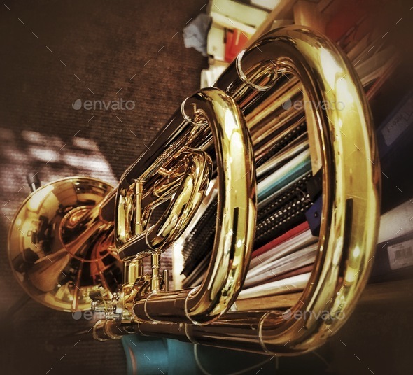 Brass musical instrument Stock Photo by spencerpa440 PhotoDune