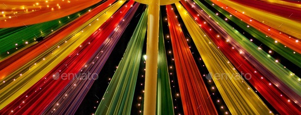 Colorful Carnival Lighted Canopy Stock Photo by spencerpa440 | PhotoDune