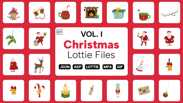 Christmas Lottie Files Vol. I