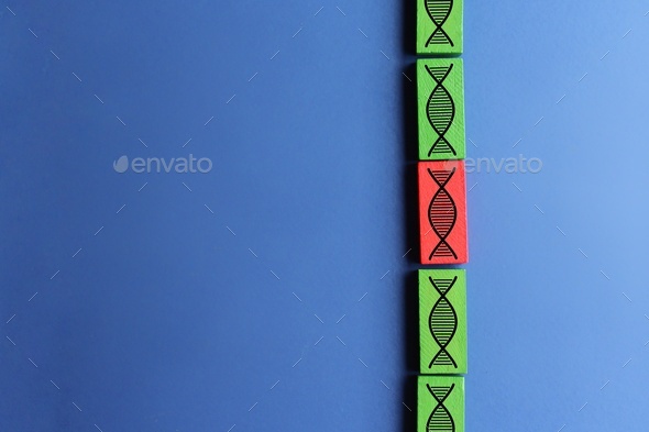Damaged section of DNA