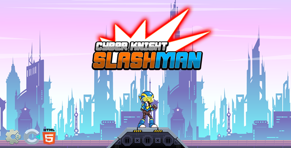 Cyber Knight Slashman - Construct 2/3 Game
