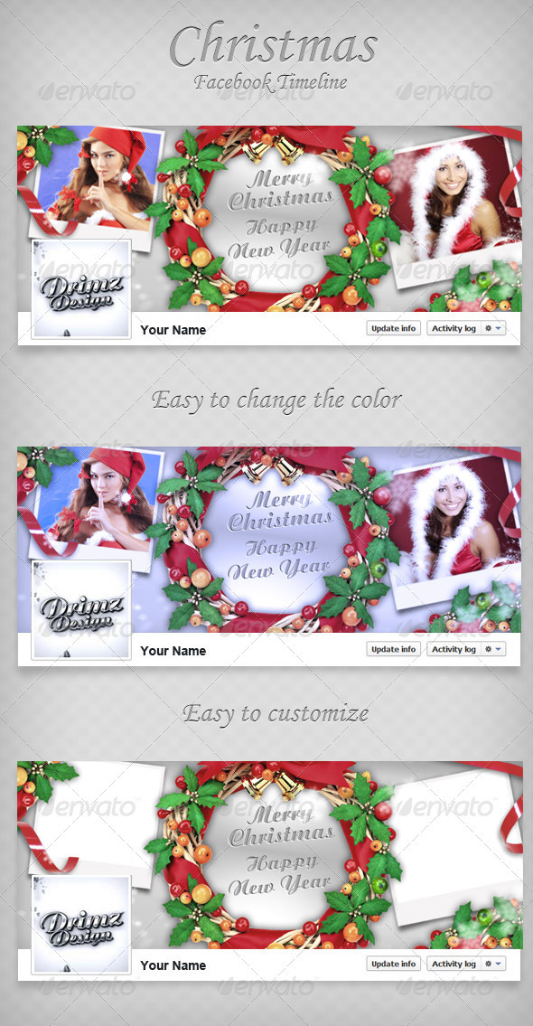 Christmas FB Timeline - Facebook Timeline Covers Social Media