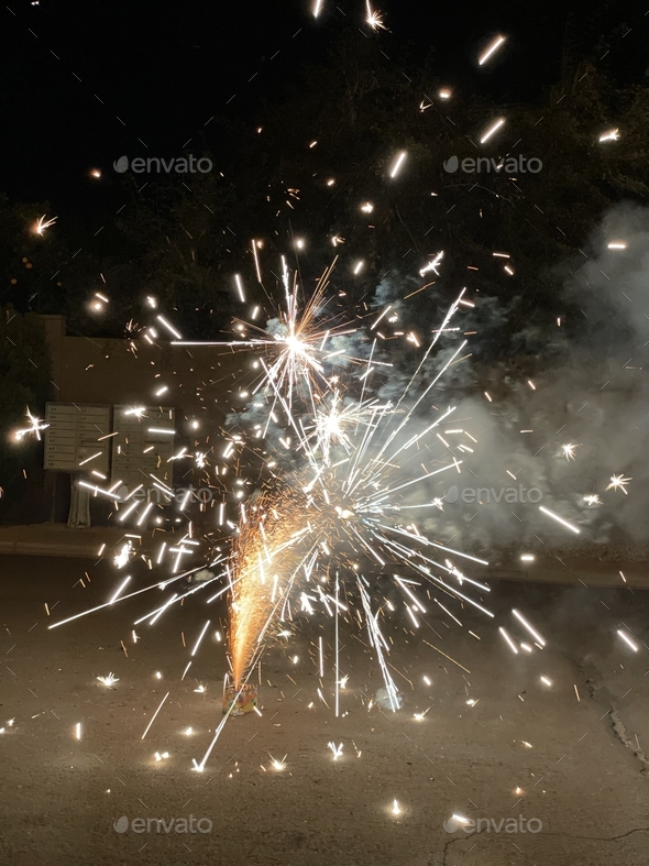 Fireworks  - Stock Photo - Images