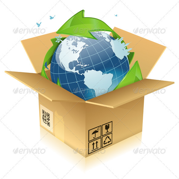 Environment and Ecology Concept - Industries Business