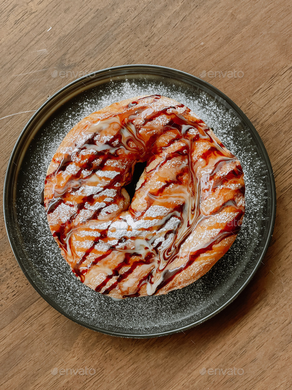 doughnut chocolate  - Stock Photo - Images