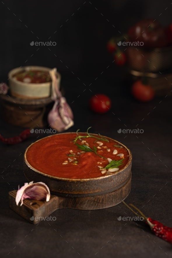 Gazpacho Stock Photo by Artichokestudio PhotoDune