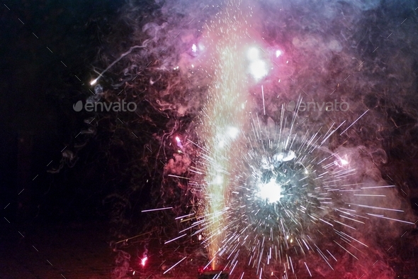 Fireworks  - Stock Photo - Images
