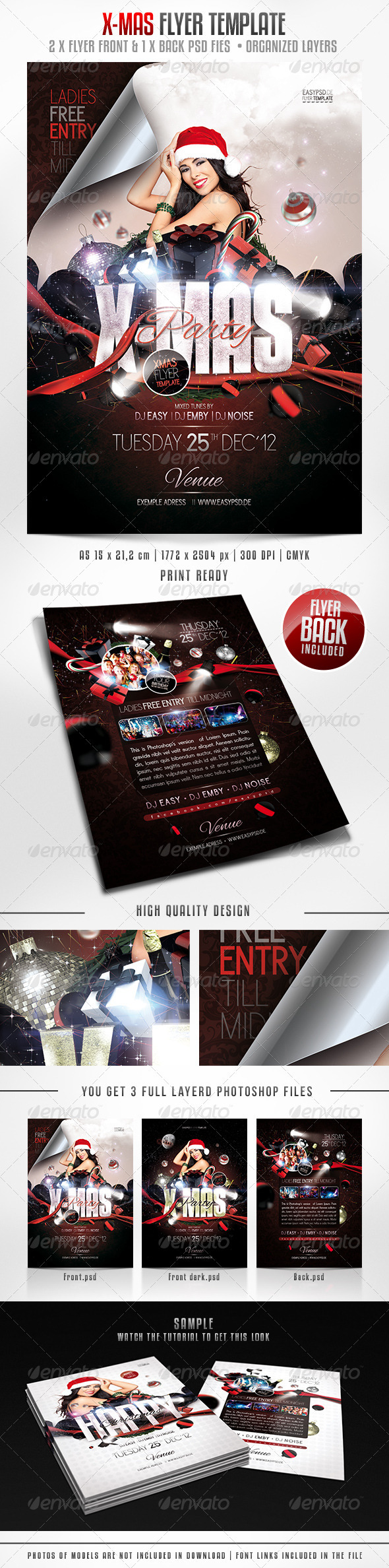 X-Mas Flyer - Holidays Events