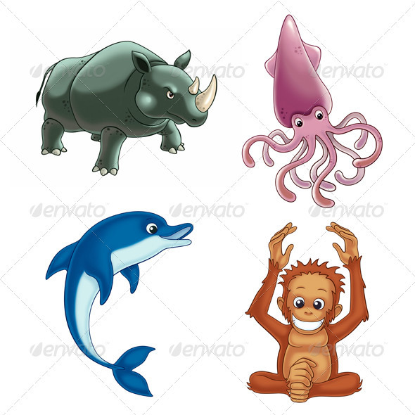 Animals 1 - Animals Illustrations