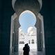 Cheikh Zayed Grand Mosque entrance - PhotoDune Item for Sale