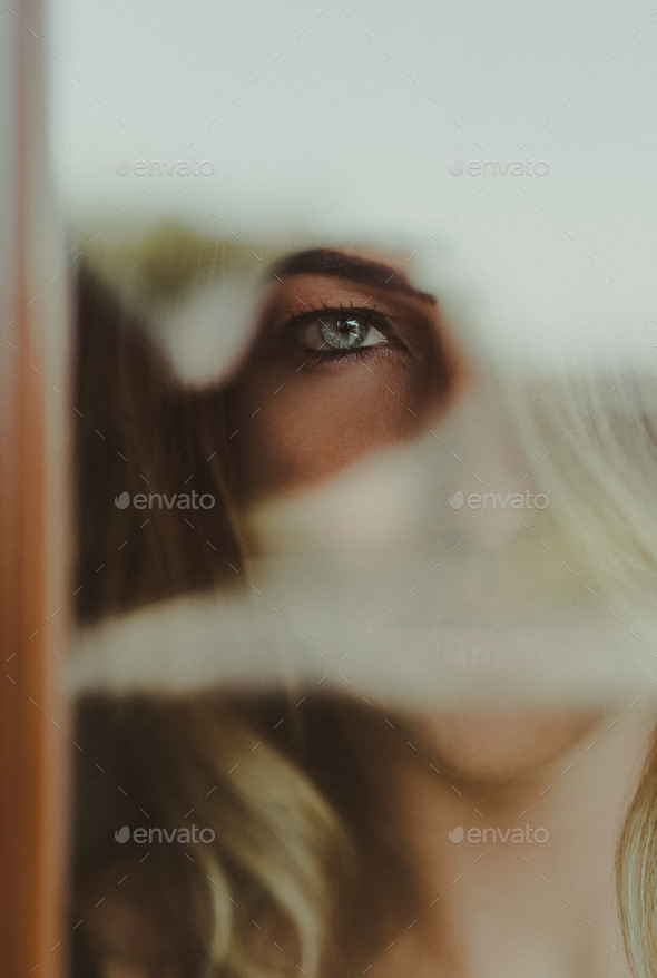 At a window - Stock Photo - Images