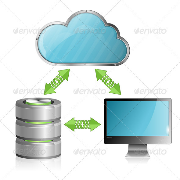 Cloud Computing Concept - Computers Technology