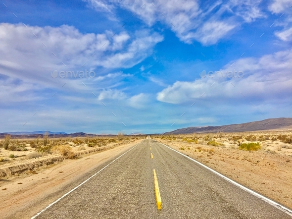 Nothing like hitting the open road on a beautiful drive through the Southern California desert