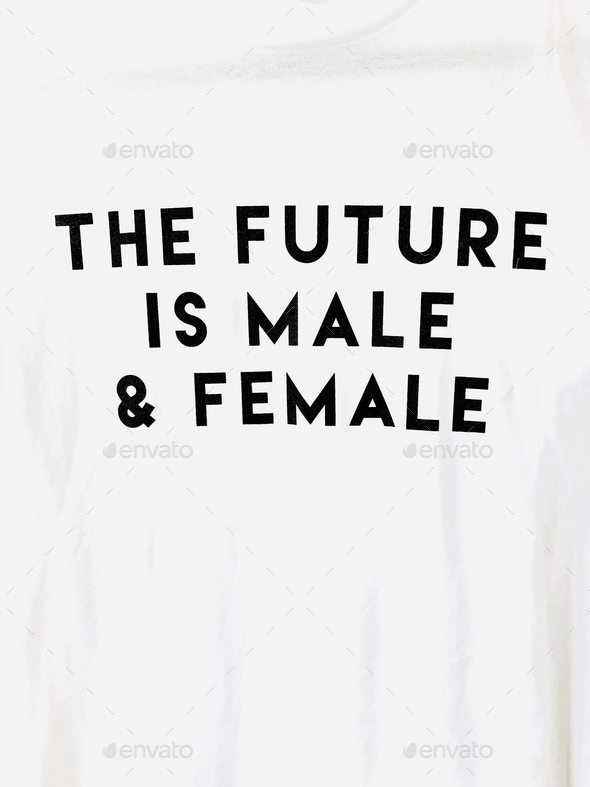 The future is actually both male and female.