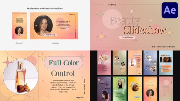 Beauty Creative Slideshow for After Effects