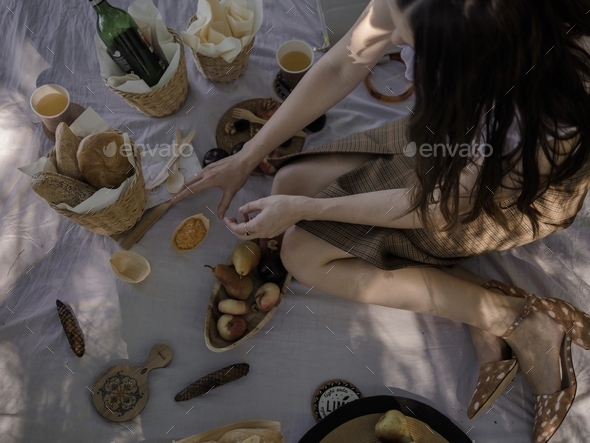 At the picnic - Stock Photo - Images