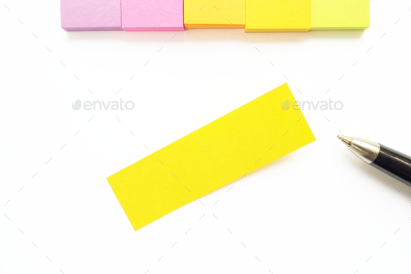 Post-it note - Stock Photo - Images