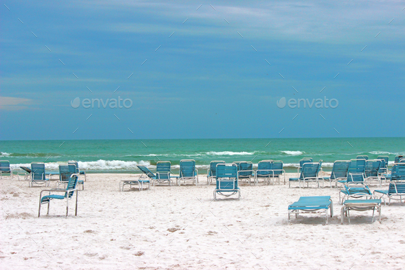 Lonely Beach - Stock Photo - Images