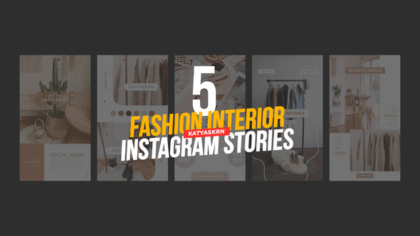 Fashion Interior Instagram Stories - Premiere Pro