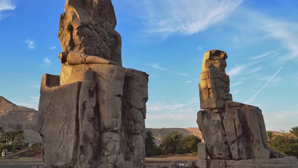 The Colossi of Memnon Egypt