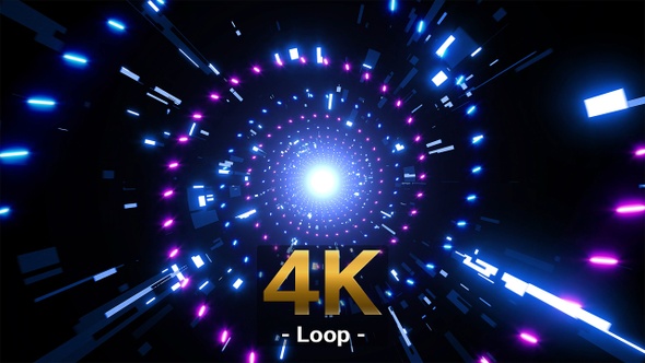 Glowing Spiral Neon Light Cyberspace alt