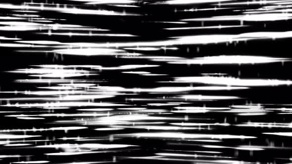 Abstract monochrome visualization of hyperspace alt