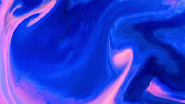Colorful Liquid Ink Colors Blending Burst Swirl Fluid 9