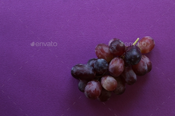 Grapes on purple background Stock Photo by MPPLLC45 | PhotoDune