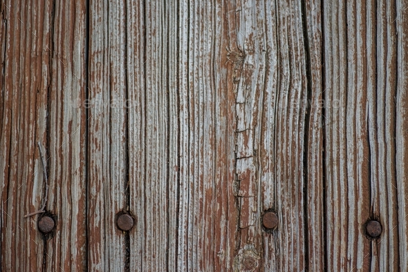 Rustic weathered wood background with copy space