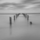The abandoned Yanay Quay in black and white.. a 131 seconds of exposure.. - PhotoDune Item for Sale