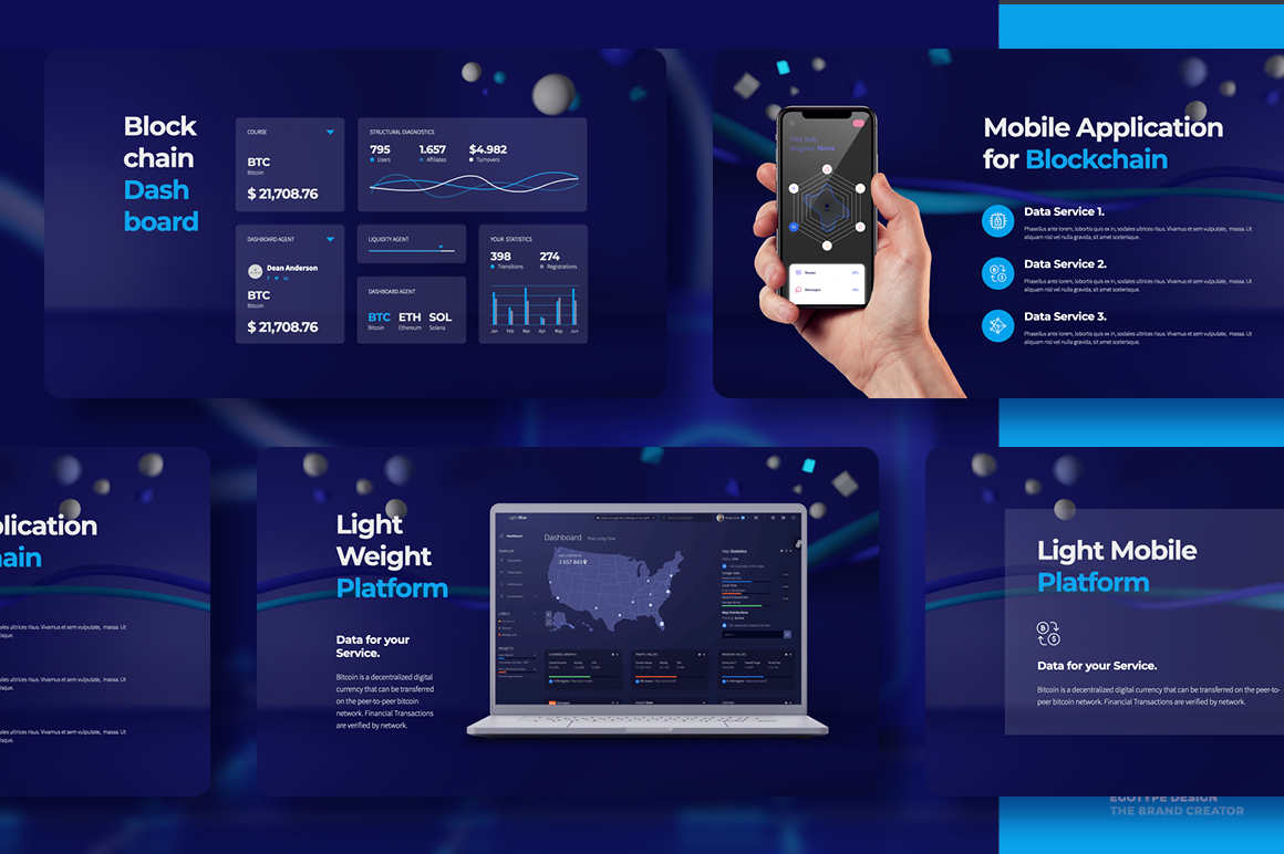 Blockchain Google Slides Template, Presentation Templates | GraphicRiver