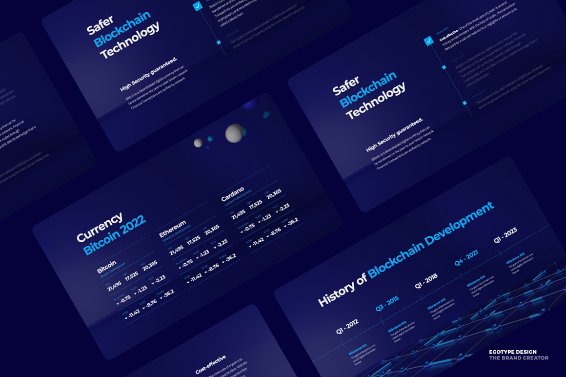 Blockchain Google Slides Template, Presentation Templates | GraphicRiver