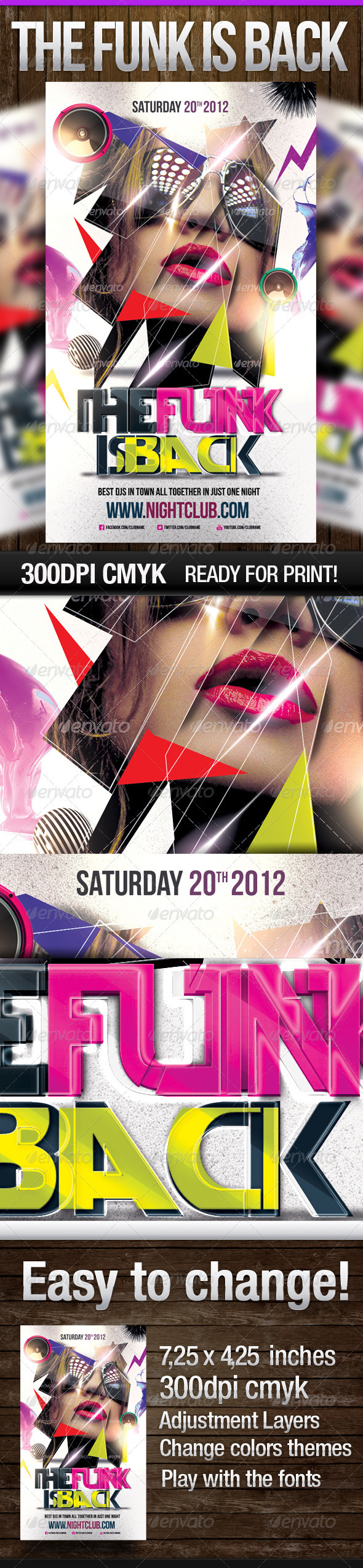 The Funk is Back - Clubs & Parties Events