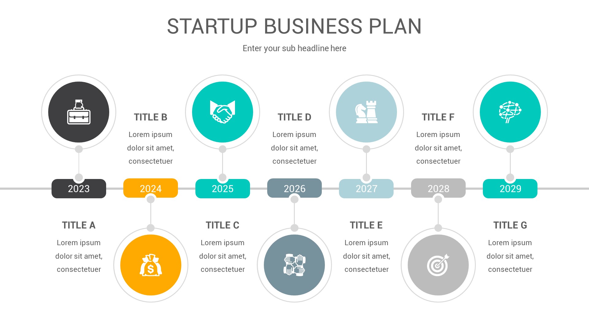 contoh business plan startup ppt