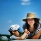 Mom and son relax in nature - PhotoDune Item for Sale
