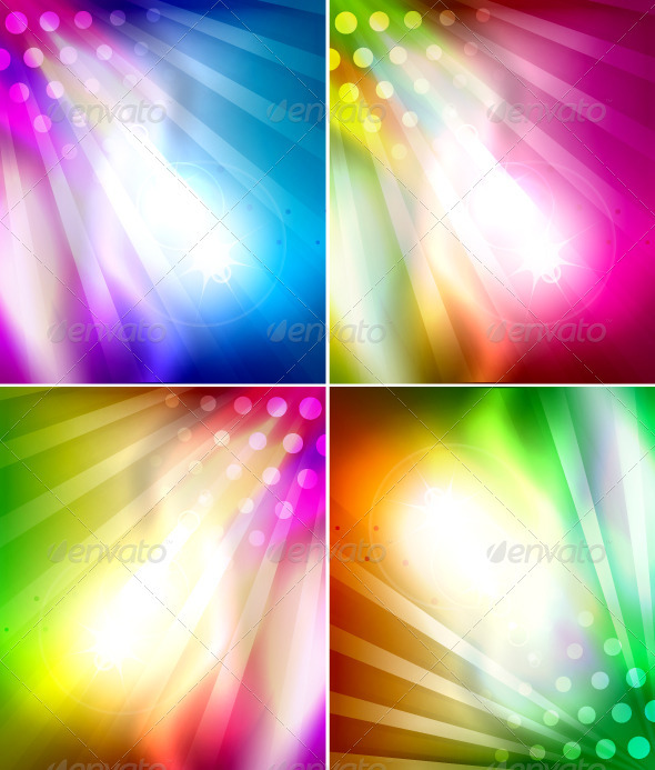 Vector Vertical Rays Backgrounds - Backgrounds Decorative