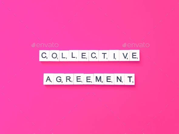 collective agreement  - Stock Photo - Images
