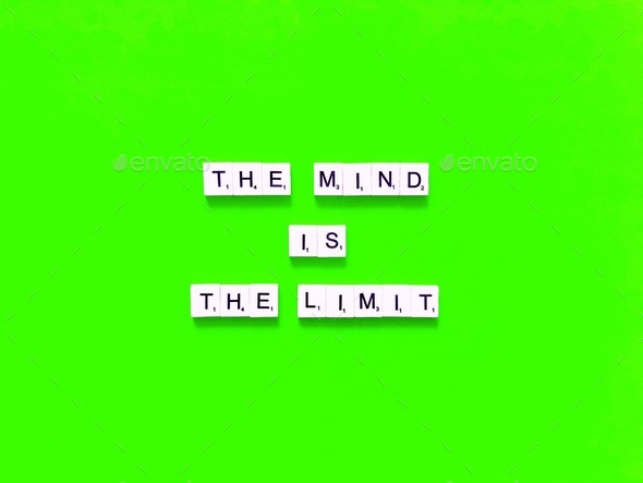 The mind is the limit - Stock Photo - Images