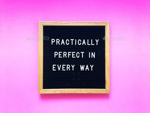 Practically perfect in every way - Stock Photo - Images