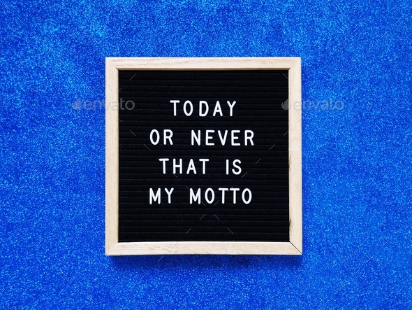 Today or never - Stock Photo - Images