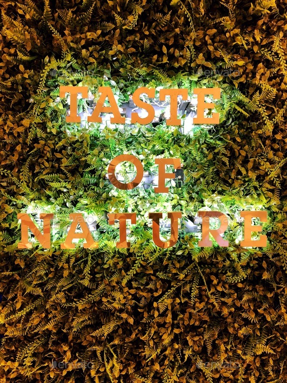 Taste of nature
