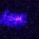 Through Abstract Colorful Blue and Purple Space Nebula - VideoHive Item for Sale