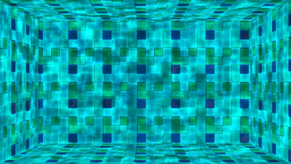 Broadcast Hi-Tech Glittering Abstract Patterns Wall Room 088