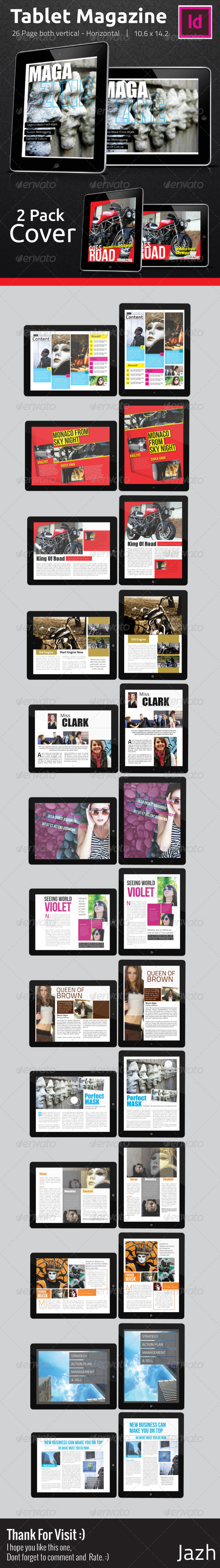 Tablet Magazine Pro E2 - Magazines Print Templates