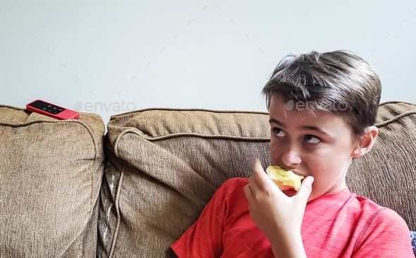 Half an apple.... - Stock Photo - Images